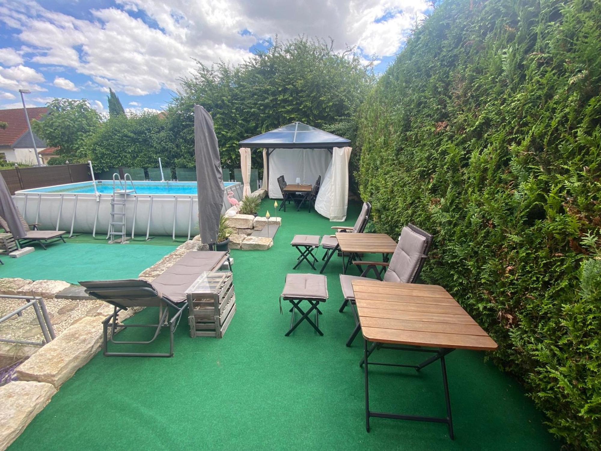 Ferienwohnung Am Backhausgarten Flonheim Bagian luar foto