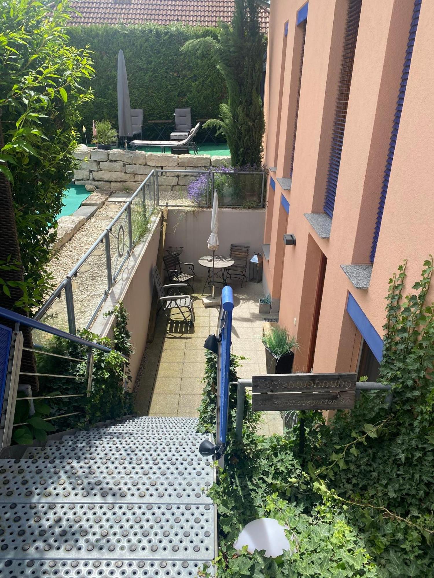 Ferienwohnung Am Backhausgarten Flonheim Bagian luar foto
